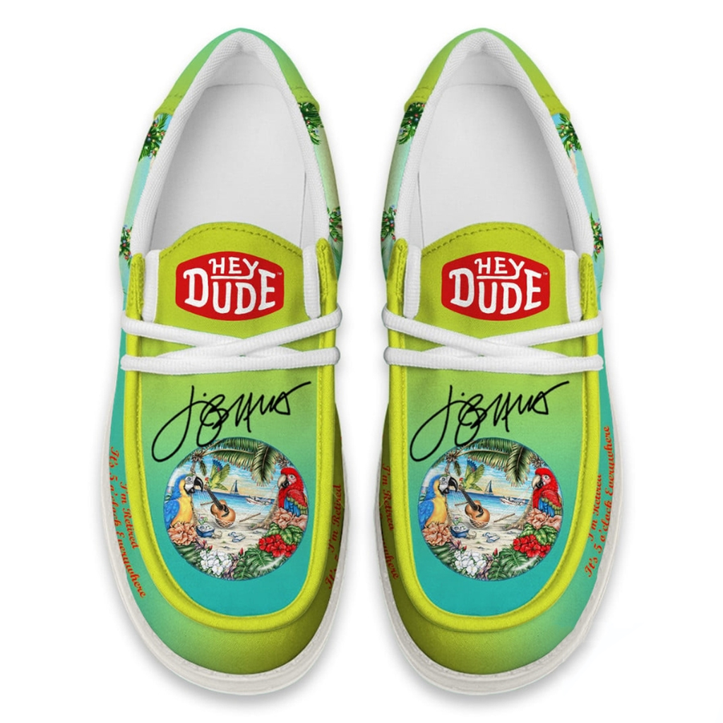 Jimmy Buffett 2026 Hey Dude Shoes For Music Fans 1 Jimmy Buffett 2026 Hey Dude Shoes For Music Fans