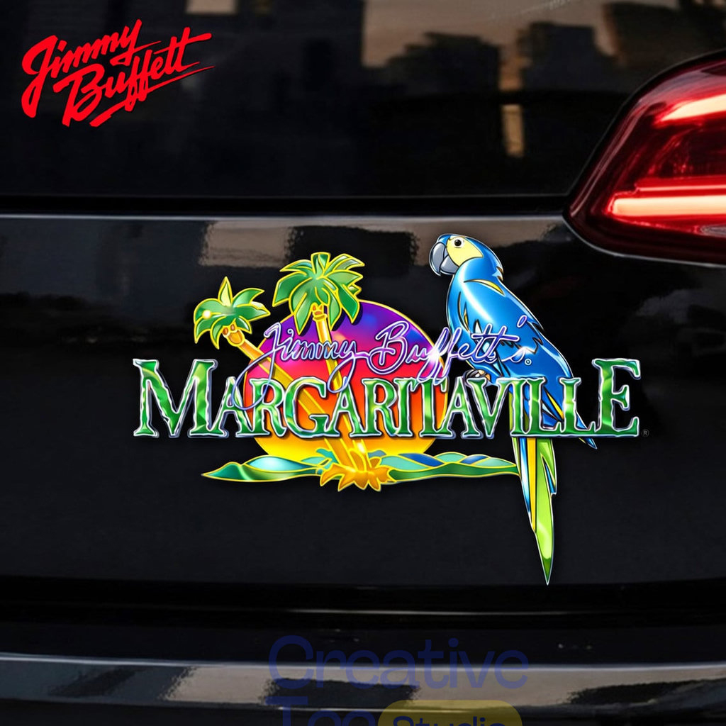 Jimmy Buffett Margaritaville Car Name Badge Emblem Version 1 1 Jimmy Buffett Margaritaville Car Name Badge Emblem Version 1