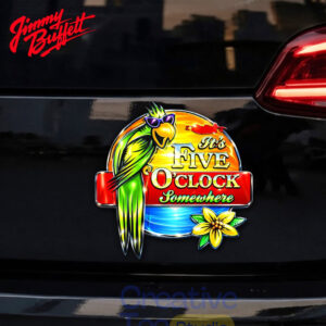 Jimmy Buffett Margaritaville Car Name Badge Emblem Version 2