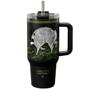 Jimothy Viral Raccoon Funny Trash Panda Wildlife Tumbler 40oz