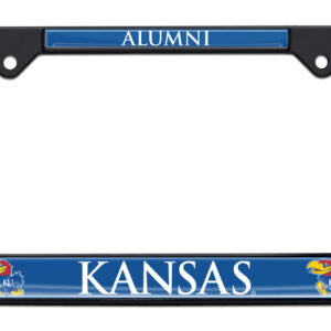 University of Kansas Alumni Black 2026 License Plate Frame