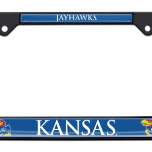 University of Kansas Jayhawks Black 2026 License Plate Frame