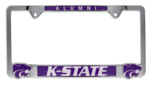 Kansas State University Alumni 2026 License Plate Frame