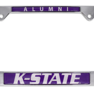 Kansas State University Alumni 2026 License Plate Frame