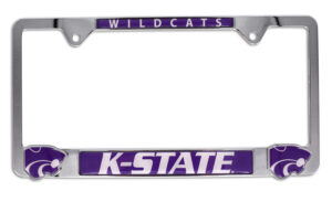 Kansas State University Wildcats 2026 License Plate Frame