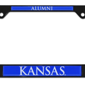Kansas Alumni Black 2026 License Plate Frame