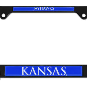 Kansas Jayhawks Black 2026 License Plate Frame