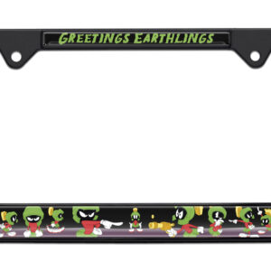 Marvin The Martian Black 2026 License Plate Frame