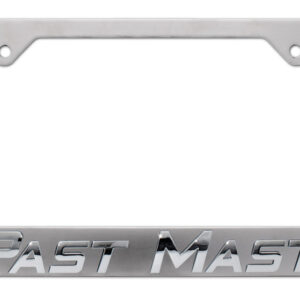 Masonic Past Master Matte 2026 License Plate Frame