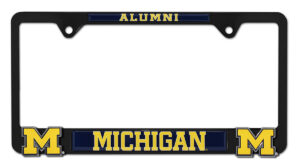 Michigan Alumni Black 2026 License Plate Frame