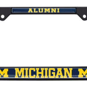 University of Michigan Alumni Black 2026 License Plate Frame