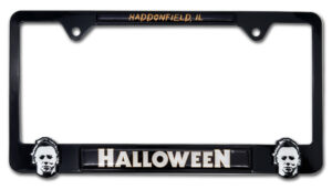 Halloween Haddonfield All 2026 License Plate Frame