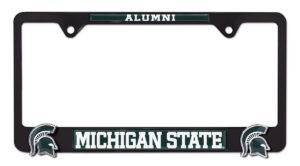 Michigan State Alumni Black 2026 License Plate Frame