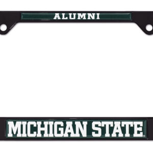Michigan State Alumni Black 2026 License Plate Frame
