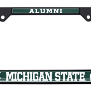 Michigan State Alumni Black 2026 License Plate Frame