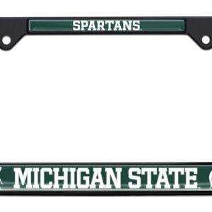 Michigan State Spartans Black 2026 License Plate Frame