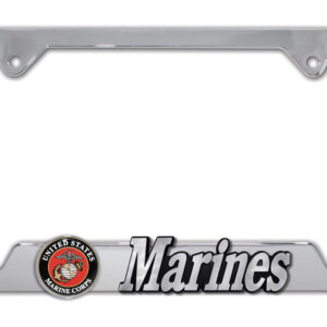 Marines Cutout 2026 License Plate Frame