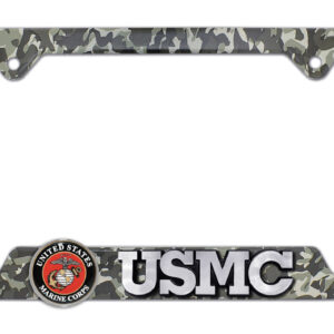 Marines USMC Camo Open 2026 License Plate Frame