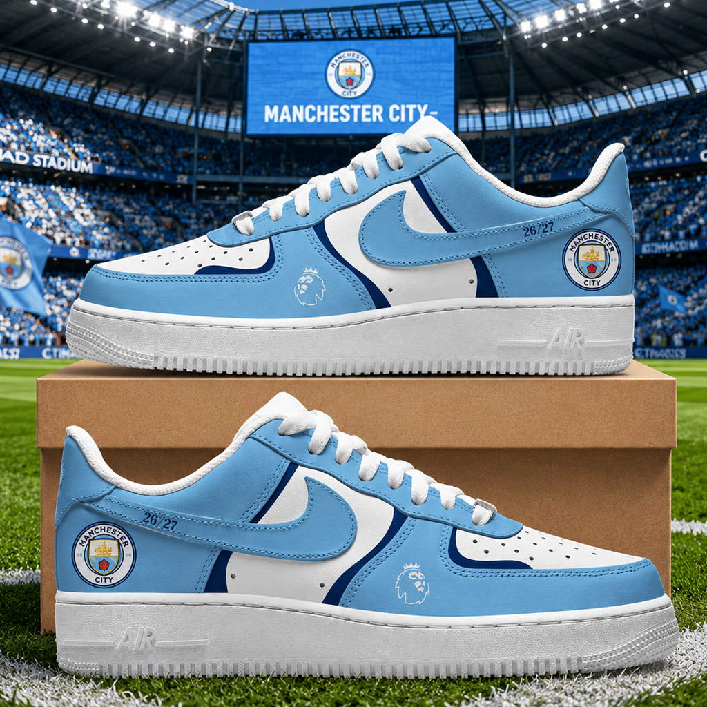 Manchester City English Premier League 2026-27 Shoes Sneakers 2 Manchester City English Premier League 2026-27 Shoes Sneakers - Image 2