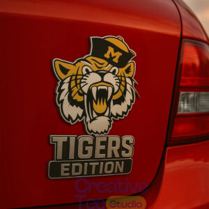 Missouri Tigers Car Name Badge Emblem