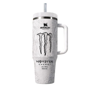Monster Energy Ultra White Tumbler 40oz
