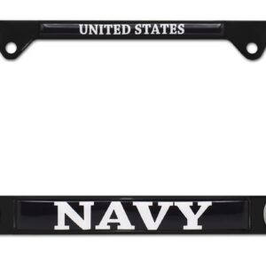 Navy Black 2026 License Plate Frame