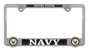 Navy 2026 License Plate Frame