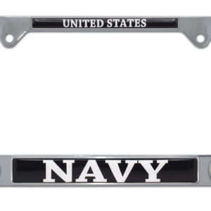Navy 2026 License Plate Frame