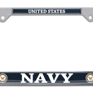 US Navy 2026 License Plate Frame