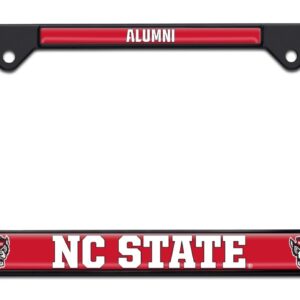North Carolina State Alumni Black 2026 License Plate Frame