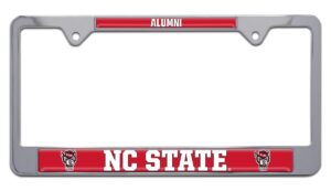 North Carolina State Alumni 2026 License Plate Frame