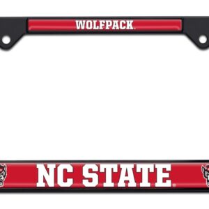 North Carolina State Wolfpack Black 2026 License Plate Frame