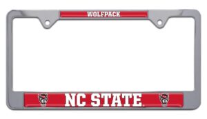 North Carolina State Wolfpack 2026 License Plate Frame