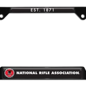 National Rifle Association Heritage Black Open Corner 2026 License Plate Frame