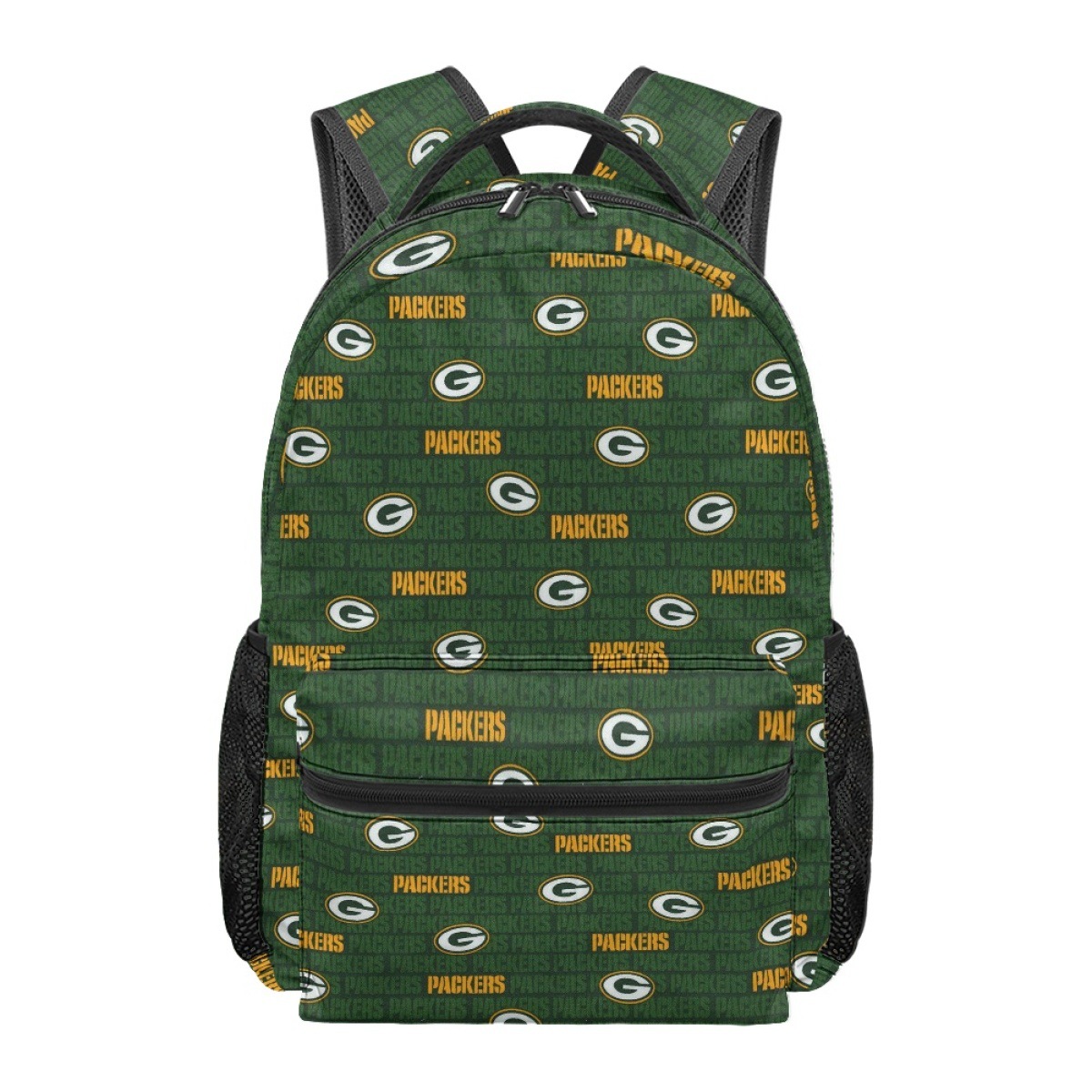 Green Bay Packers Classic Green School Backpack 1 Green Bay Packers Classic Green School Backpack