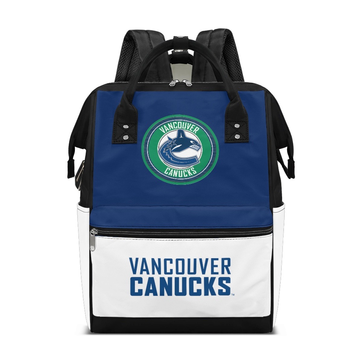 Vancouver Canucks Team Logo School Backpack 1 Vancouver Canucks Team Logo School Backpack