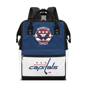 Washington Capitals Team Logo School Backpack