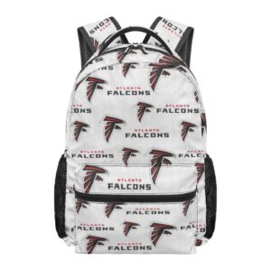 Atlanta Falcons White Black School Backpack