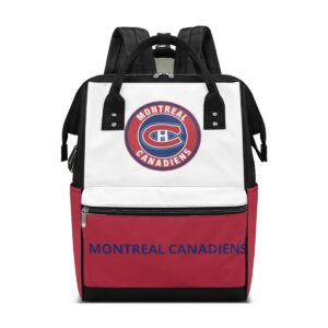 Montreal Canadiens Team Logo School Backpack