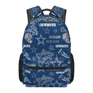 Dallas Cowboys Blue Star School Backpack