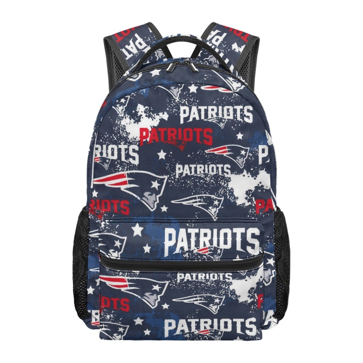 New England Patriots Navy School Backpack 1 New England Patriots Navy School Backpack