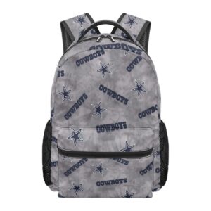 Dallas Cowboys Grey Star School Backpack