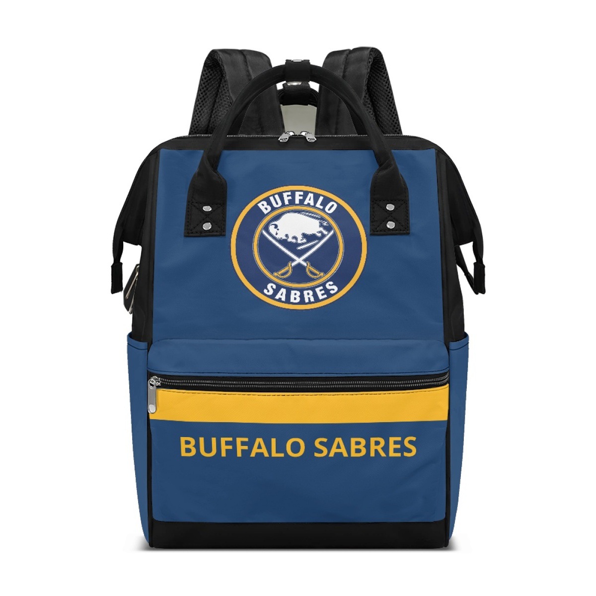 Buffalo Sabres Team Logo School Backpack 1 Buffalo Sabres Team Logo School Backpack