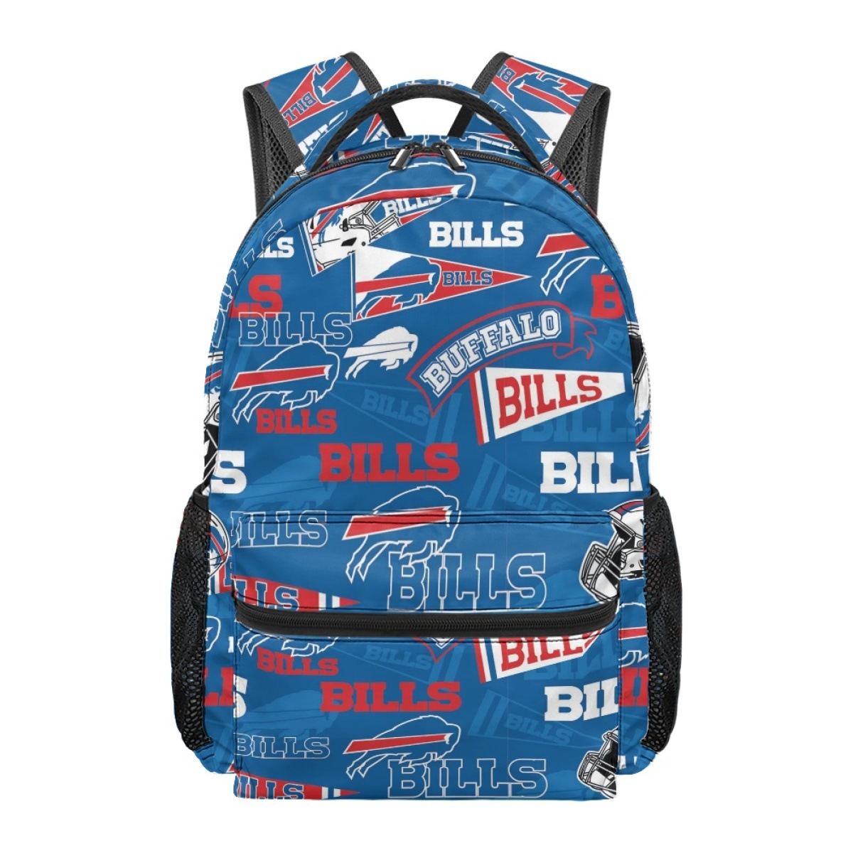 Buffalo Bills Charging Buffalo School Backpack 1 Buffalo Bills Charging Buffalo School Backpack