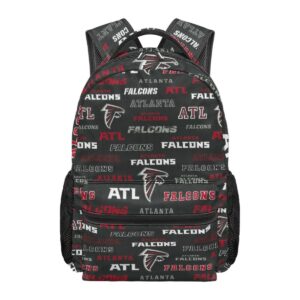 Atlanta Falcons Black Red School Backpack