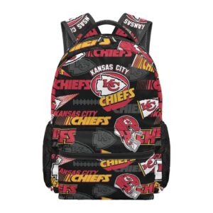 Kansas City Chiefs Red Kingdom School Backpack