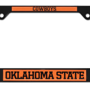 Oklahoma State Cowboys Black 2026 License Plate Frame