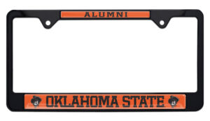 Oklahoma State Alumni Black 2026 License Plate Frame