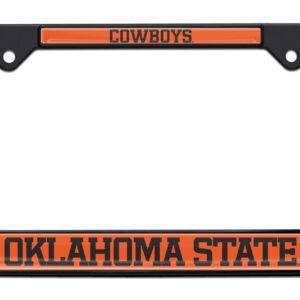 Oklahoma State Cowboys Black 2026 License Plate Frame