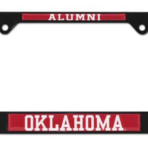 Oklahoma Alumni Black 2026 License Plate Frame